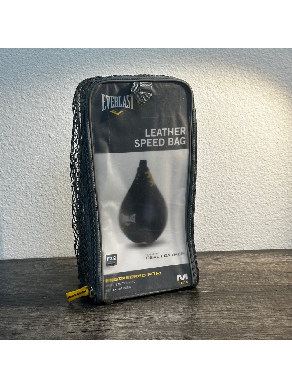 Everlast Leather Speed Bag Medium Size for Boxing Training
